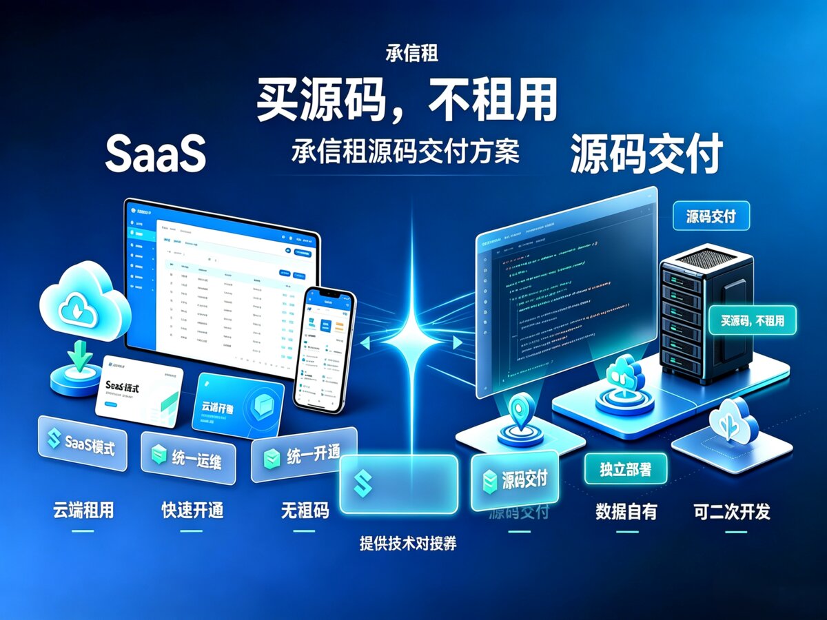 SaaS租赁管理系统值得选吗？中小租赁商户为什么更推荐源码部署？