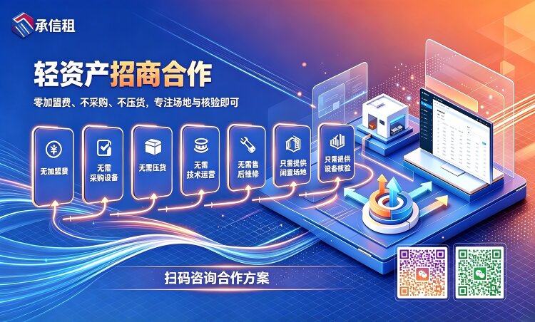 易宝快租全国合作门店招募｜我方全包设备货源，门店只出场地&设备核验，零成本轻创业
