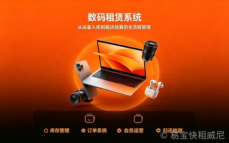 电脑租赁案例展示：新易网络（宿迁）如何用易宝快租源码系统自营「新租」